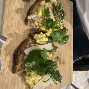 maman - curried egg salad tartine - Cafes Near Me - New York, New York
