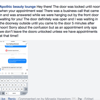 Apothic Beauty Lounge - Hope M. review - Skin Care Near Me - Lynden, Washington Apothic Beauty Lounge - Hope M. review - Skin Care Near Me - Lynden, Washington