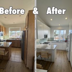 Desantis Renovation Solutions - New bathroom/kitchen remodel before and after in pacific beach #pacificbeach #generalcontractor