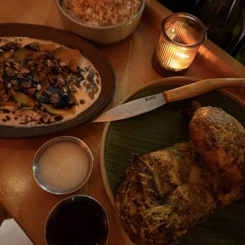 Lasita - Garlic Fried Rice Ginataang kalabasa Half Chicken Inasal (A la Carte) - Filipino Near Me - Los Angeles, California