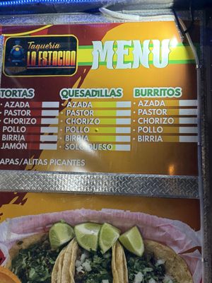 Menu photo 1 La Estacio Mexican Grill Gainesville, GA