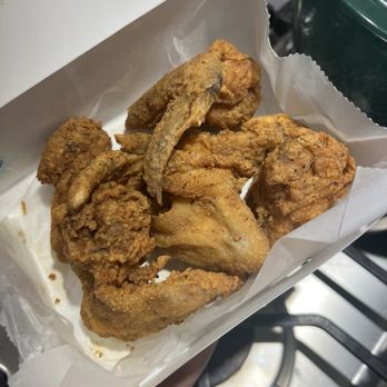 Frenchy's Chicken - 5 Wings - Wings are always seasoned well but they never fail to have tiny wings! - Cajun/Creole Near Me - Humble, Texas Frenchy's Chicken - 5 Wings - Wings are always seasoned well but they never fail to have tiny wings! - Cajun/Creole Near Me - Humble, Texas