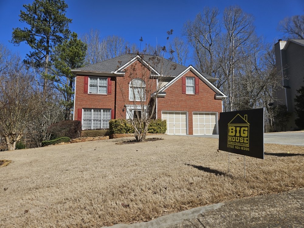 Slide of Big House Construction