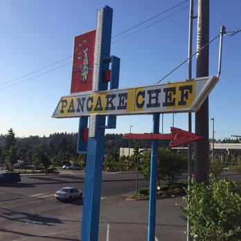 The Pancake Chef - Vintage sign - American Near Me - SeaTac, Washington