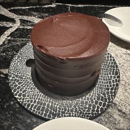 Chocolate cake for two! Chocolate cake for two!