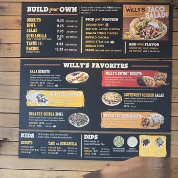 Willy's Mexicana Grill - Menu - Mexican Near Me - Kennesaw, Georgia Willy's Mexicana Grill - Menu - Mexican Near Me - Kennesaw, Georgia