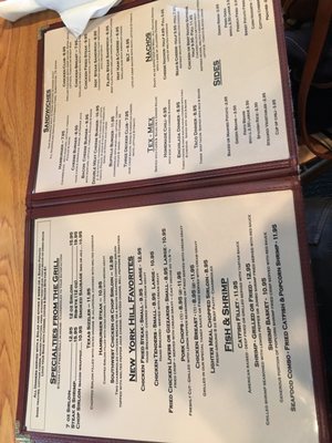 Menu photo 8 New York Hill Restaurant Thurber, TX Menu photo 8 New York Hill Restaurant Thurber, TX