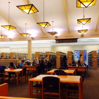 Orange Public Library & History Center - Second floor study area! - Libraries Near Me - Orange, California