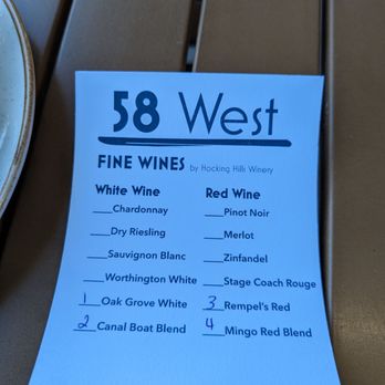 58 West - Beer, Wine & Spirits Near Me - Logan, Ohio