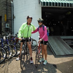 CAPD Bike Shop - Us with our great rentals
