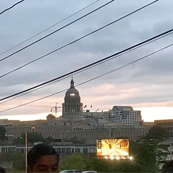 Gabriela's Downtown - Back Patio view of the Capital - Mexican Near Me - Austin, Texas