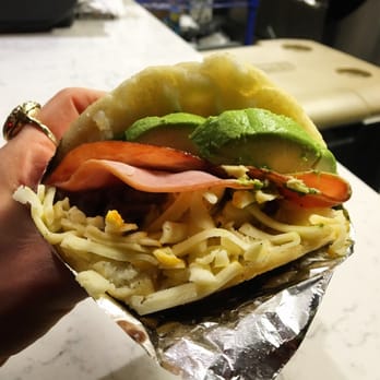Quiero Arepas - Smoked ham. 5 stars. Could have eaten 5 of them. - Gluten-Free Near Me - Denver, Colorado Quiero Arepas - Smoked ham. 5 stars. Could have eaten 5 of them. - Gluten-Free Near Me - Denver, Colorado