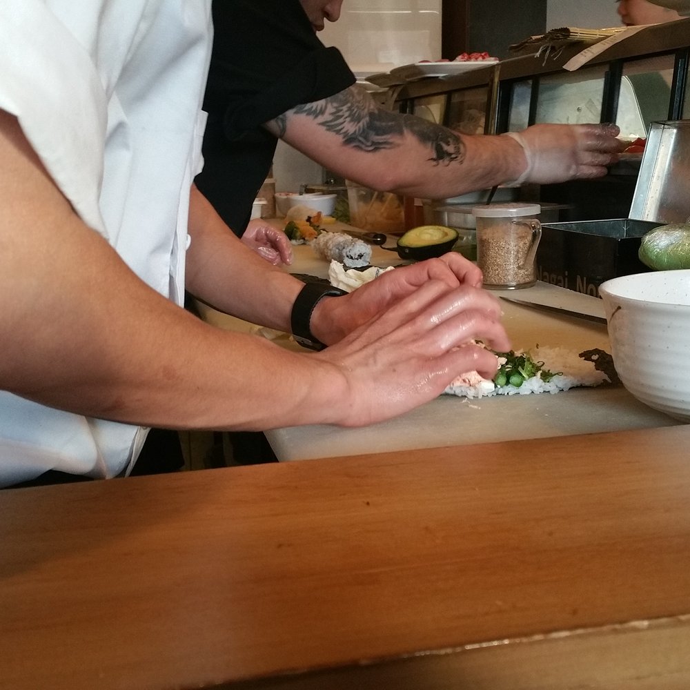 Kai Sushi - South Loop - The chef is NOT WEARING GLOVES while preparing the food! SERIOUS RISK OF FOOD POISONING! - Sushi Bars Near Me - Chicago, Illinois Kai Sushi - South Loop - The chef is NOT WEARING GLOVES while preparing the food! SERIOUS RISK OF FOOD POISONING! - Sushi Bars Near Me - Chicago, Illinois