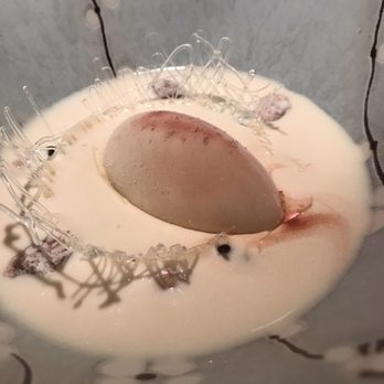 Glass Hostaria - Dessert - gelato and condensed milk - Italian Near Me - Rome, RM