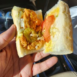 Tod's Catering & Specialty Meats - Gave me 4 oysters on a 7inch poboy. I let them know while I was there.She said we only cover the bread. I can get a better poboy in dallas.