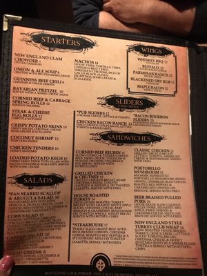 Menu photo 6 The Lansdowne Pub Uncasville, CT