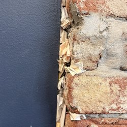 We finally saw that prayers were being stuck into the wall!