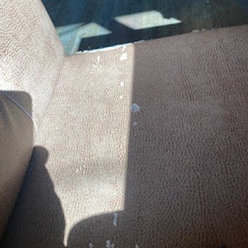 Mr Mikes Steakhouse Casual - Damaged booth seat - Steakhouses Near Me - Victoria, British Columbia