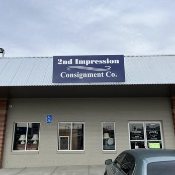 2nd Impression Consignment Company - The front of the building with a wonderful new sign! - Used, Vintage & Consignment Near Me - Amarillo, Texas 2nd Impression Consignment Company - The front of the building with a wonderful new sign! - Used, Vintage & Consignment Near Me - Amarillo, Texas