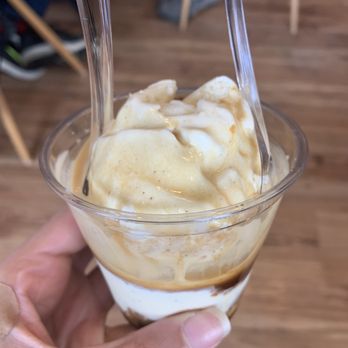 affoGATO Cat Café - Afogato with vegan vanilla ice cream - Themed Cafes Near Me - Cleveland, Ohio