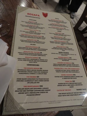 Menu photo 5 Rozafa Mediterranean Bistro Quincy, MA