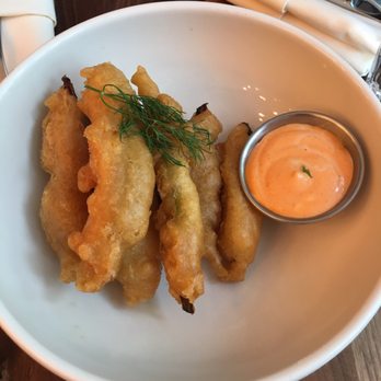 Maison Pickle - Fried pickles (appetizer) - Cocktail Bars Near Me - New York, New York Maison Pickle - Fried pickles (appetizer) - Cocktail Bars Near Me - New York, New York