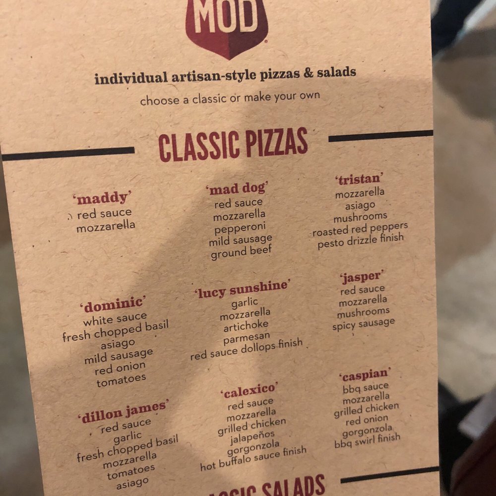 MOD Pizza - Fast Food Near Me - California, Maryland MOD Pizza - Fast Food Near Me - California, Maryland