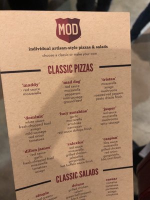 Menu photo 3 MOD Pizza California, MD