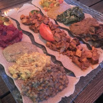 Ras Plant Based - Both sampling platters and the seitan Ras Tibs! - Ethiopian Near Me - Brooklyn, New York Ras Plant Based - Both sampling platters and the seitan Ras Tibs! - Ethiopian Near Me - Brooklyn, New York
