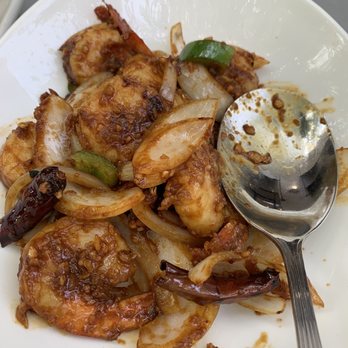 My Burma - chili shrimp - Burmese Near Me - Davis, California