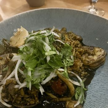 Barranco - Seafood Paella negro - Peruvian Near Me - Lafayette, California