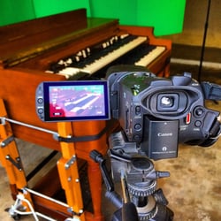 Carey Frank Organ Rental - From a video shoot