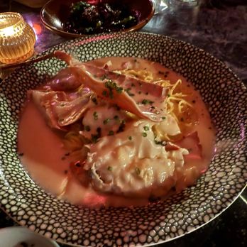 Le Fleur Rouge - Lobster Bisque with Crispy Noodles - Diners Near Me - Brooklyn, New York