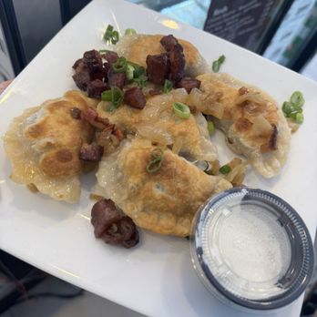 Old World Polish Deli - Pan fried Pierogi. any flavor available - Delis Near Me - Pompano Beach, Florida