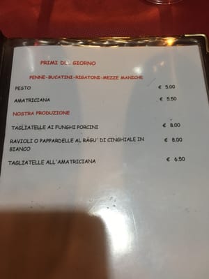 Menu photo 2 La Quiete Pescara, PE