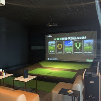 X-Golf - the sims are so sick and the seating areas were so cozy - Golf Near Me - Scottsdale, Arizona X-Golf - the sims are so sick and the seating areas were so cozy - Golf Near Me - Scottsdale, Arizona