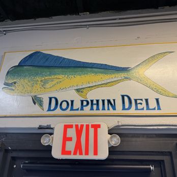 Dolphin Deli - Sign inside the door - Delis Near Me - Key West, Florida