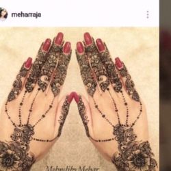 Sadia Threading Salon - Bridal henna