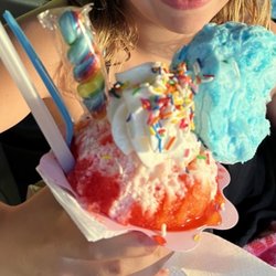 Sticky Lips Sno-balls - The "Unicorn Dreams" Sno-ball!