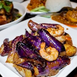 Nyonya - 3. Shrimp with Eggplant Malaysian Style (@joeynht)