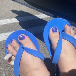 Nailed It Designs - Undercoat is Power of Persuasion, a Clueless movie inspire polish, and the overcoat is Let Your Twilight Shine.