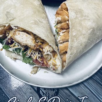 Circle E Drive In - Chicken bacon ranch wrap on a large flour tortilla. - Burgers Near Me - Murdo, South Dakota