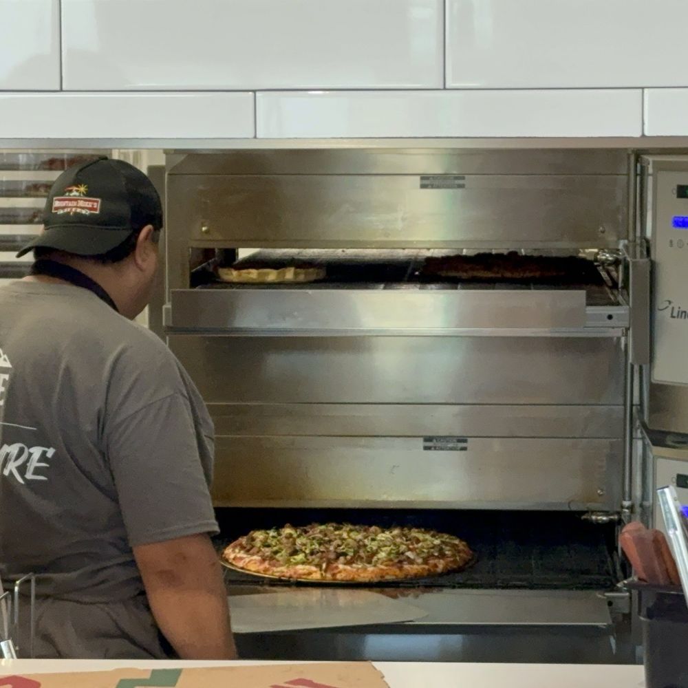 Mountain Mike's Pizza - The 20" Mountain Pizza Pie! That's a good time whatever you decide on! - Chicken Wings Near Me - Pasadena, California Mountain Mike's Pizza - The 20" Mountain Pizza Pie! That's a good time whatever you decide on! - Chicken Wings Near Me - Pasadena, California