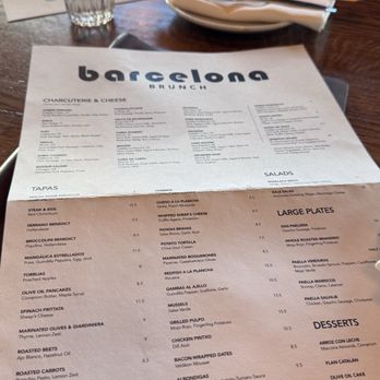 Barcelona Wine Bar - Menu - Wine Bars Near Me - Houston, Texas