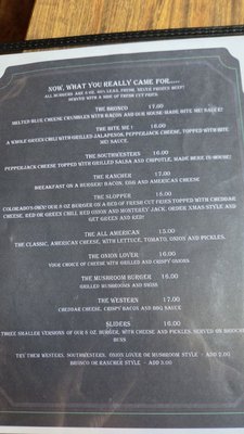 Menu photo 4 Chappy's Mountain View Bar & Grill Westcliffe, CO