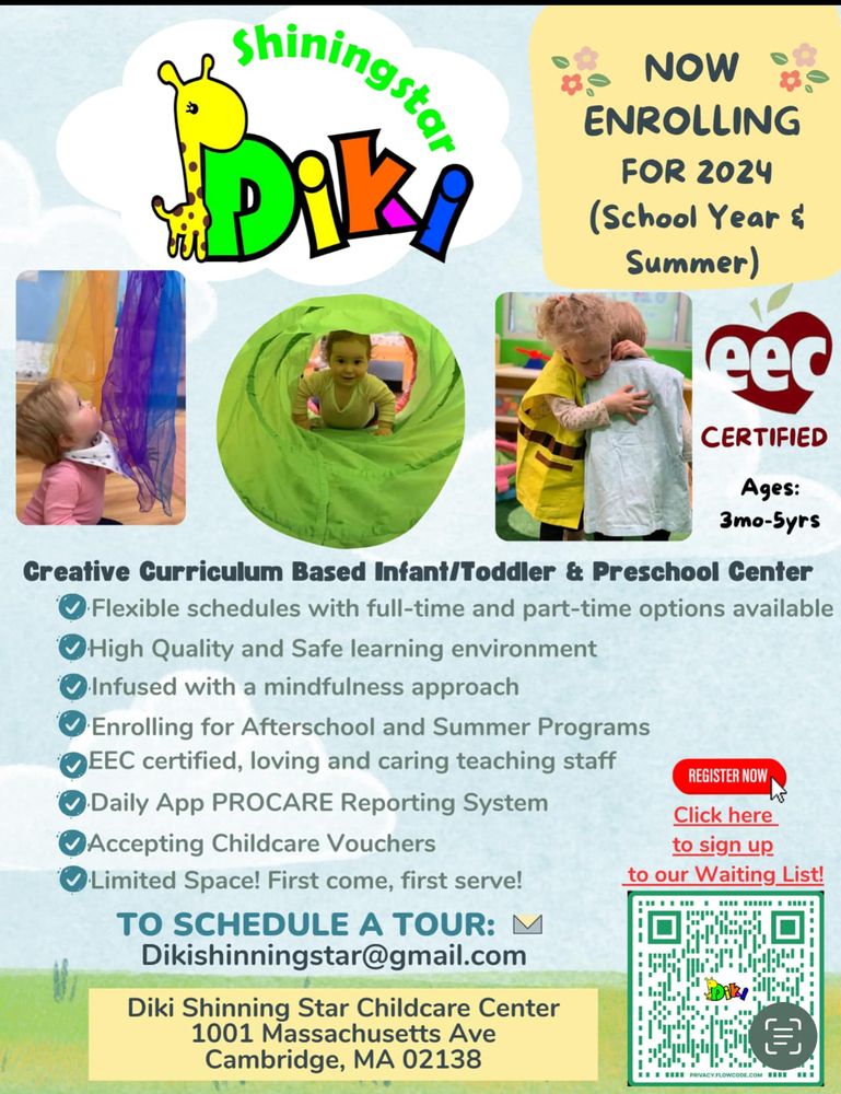 Diki shining star childcare center - childcare center in cambridge, MA