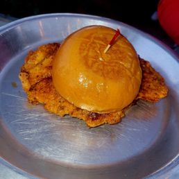 Free Bird Nashville hot fried chicken sandwich