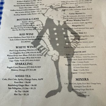 Emmett Watson's Oyster Bar - Menu - Seafood Near Me - Seattle, Washington