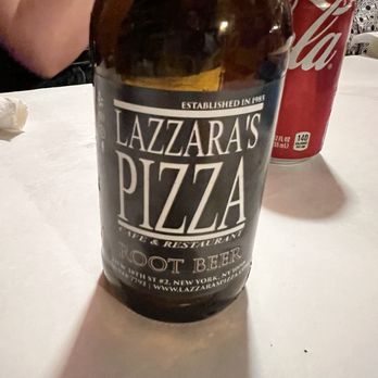Lazzara's Pizza - Root Beer made at the restaurant - Pizza Near Me - New York, New York