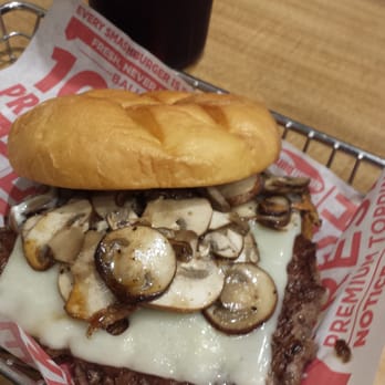 Smashburger - Truffle mayo, mushroom, swiss burger! - Burgers Near Me - Orlando, Florida